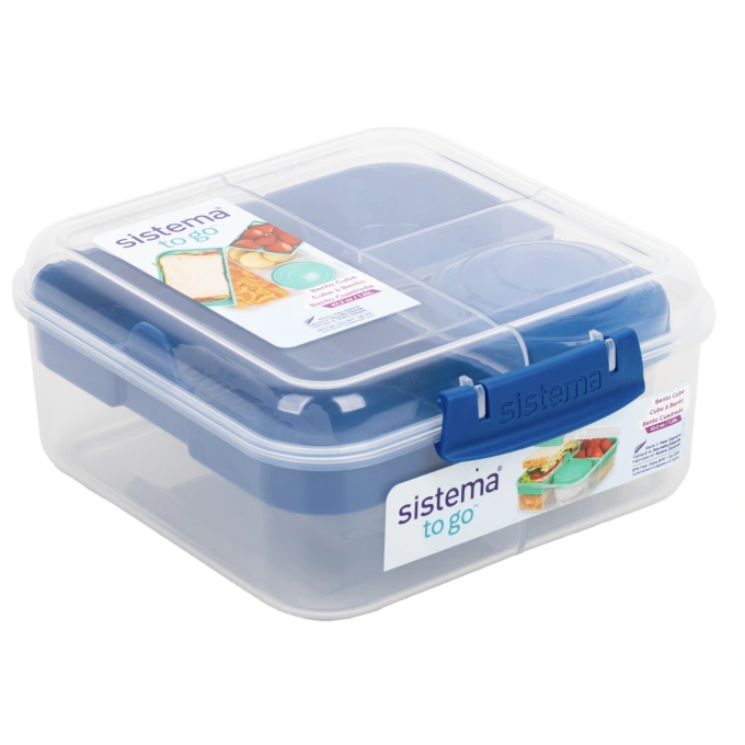 1.25L Bento Cube To Go niebieski